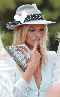 Not haute anymore, Kate Moss
