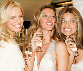 Karolina Kurkova, Gisele Bundchen and Adriana Lima
