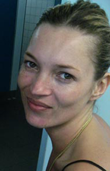 Kate Moss - without make up, untrucked