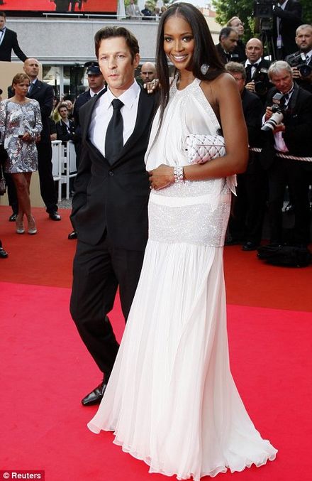 Here comes trouble: Naomi Campbell and convicted fraudster Christophe Rocancourt on the red carpet of Che at the Cannes Film Festival last night Here comes trouble: Naomi Campbell and convicted fraudster Christophe Rocancourt on the red carpet of Che at the Cannes Film Festival last night