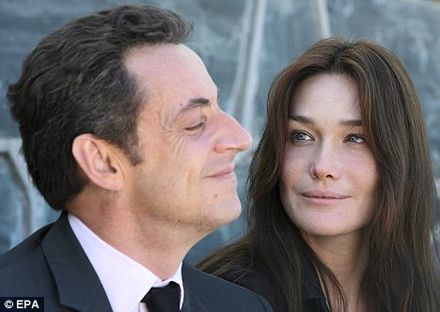 carla bruni and sarkozy
