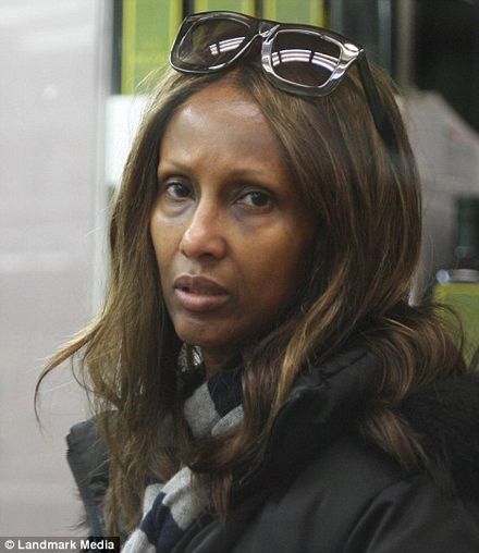 Supermodel Iman is almost unrecognisable