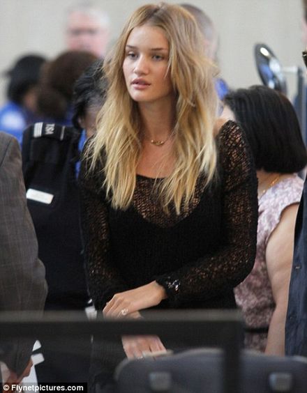 Rosie HuntingtonWhiteley's Bad Hair Day