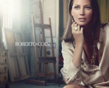 Christy Turlington for Roberto Coin’s new ad campaign