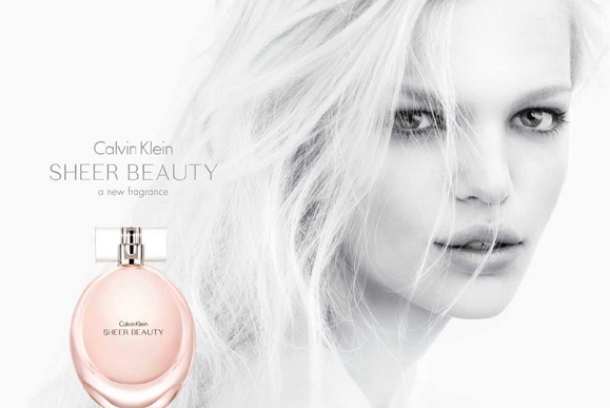 She follows in the footsteps of former Calvin Klein beauty girls Kate Moss 