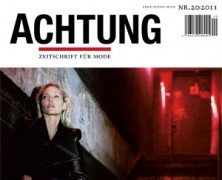 Nadja Auermann back in action in ACHTUNG MODE