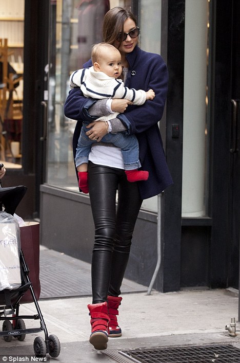 Busy career doesn’t stop Miranda Kerr from spending quality time with son