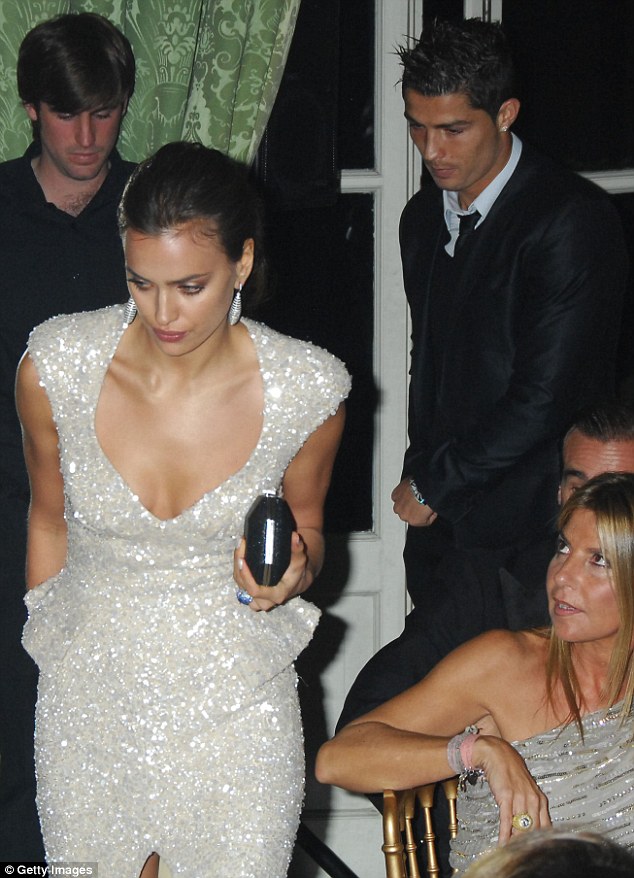 Irina Shayk and her fiance