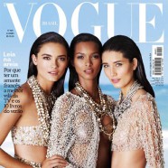 Beach beauties cover January 2012 edition of Vogue Brazil