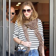 Trendy scarves: do it like Rosie