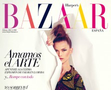 Kasia Struss covers Spanish Harper’s Bazaar