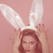 Doutzen Kroes plays sexy Easter Bunny for Love Magazine