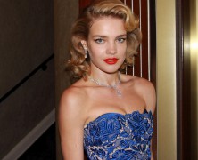 Natalia Vodianova brightens the Pop Art Ball in London in old Hollywood style!