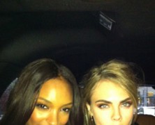 Cara Delevingne and Jourdan Dunn join for girly time before the Met
