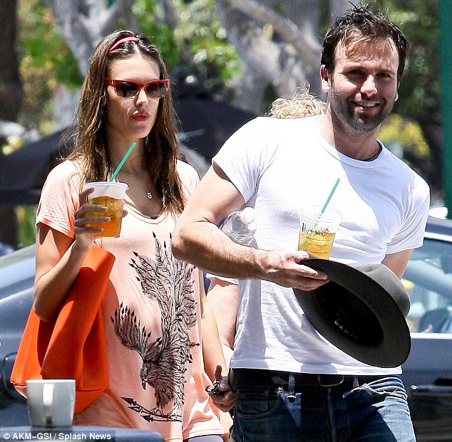 Alessandra Ambrosio kills two birds with one stone?