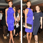 Supermodel Karlie Kloss looked radiant at New York fashion party
