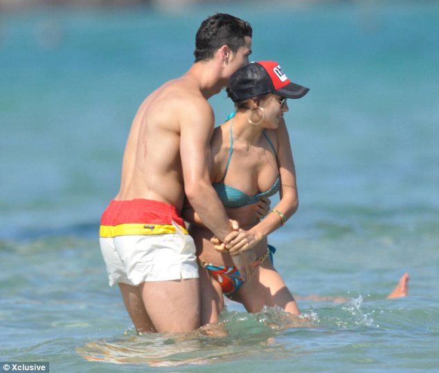 Cristiano Ronaldo and Irina Shayk show off their beach bodies in St. Tropez