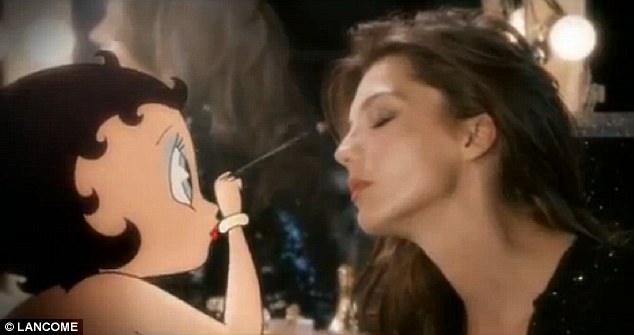 Betty-Boop: make-up artist for Hypnose Star Mascara
