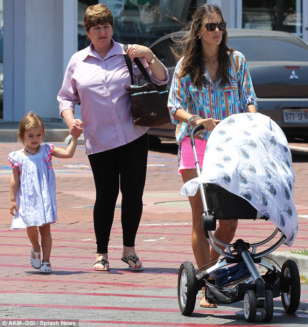 Alessandra Ambrosio loves showing off her family