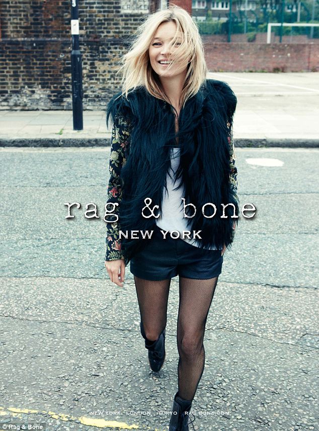 Kate Moss stars in first ever Rag & Bone campaign