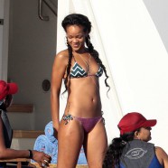 Rihanna in Saint Tropez, France