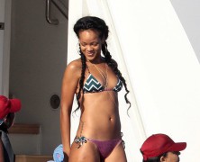 Rihanna in Saint Tropez, France