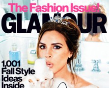 Victoria Beckham Covers & Guest Edits Glamour September 2012