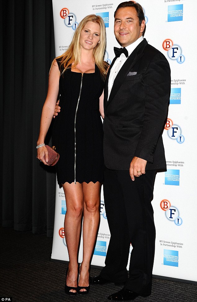 David Walliams looks suave as he hosts his favourite film