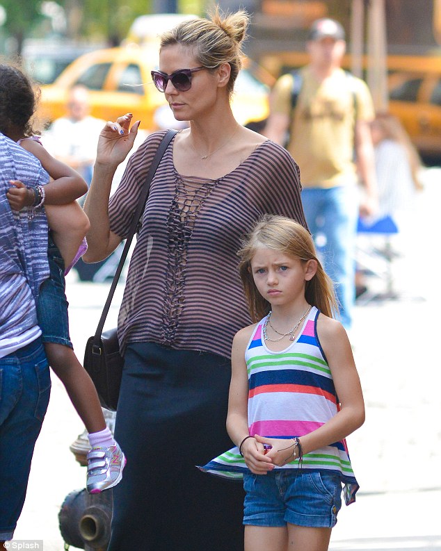 Heidi Klum makes the news again