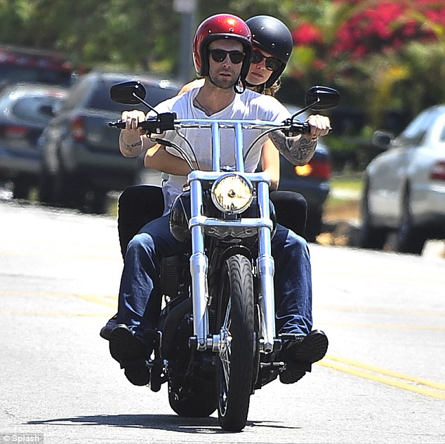 Adam Levine and Behati Prinsloo still an item