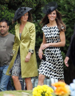 Kate And Pippa Middleton Attend Sam Waley Cohen And Bella Ballin's Wedding (USA & OZ/NZ ONLY)