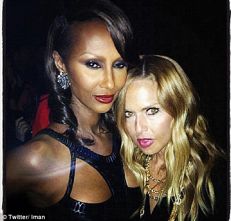 Supermodel Iman launches new website