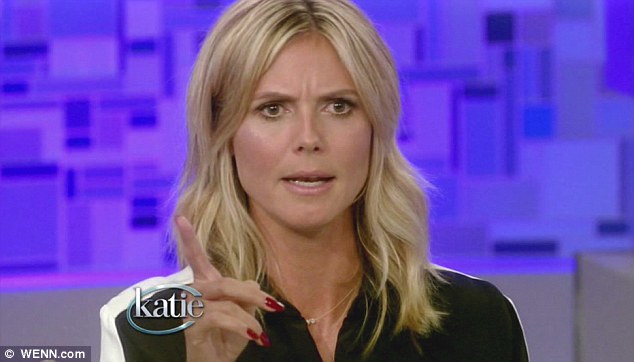 Heidi Klum confesses to dating bodyguard on Katie Couric’s talk show