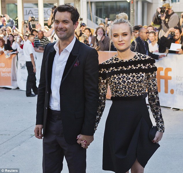 Diane Kruger has that “look of love” at the premiere of Joshua Jackson’s new film