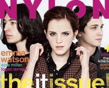 Emma Watson leaves “Hermione” behind as she poses for Nylon magazine