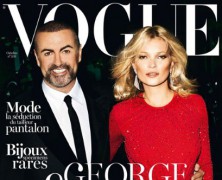Kate Moss and George Michael land on the cover of Vogue Paris