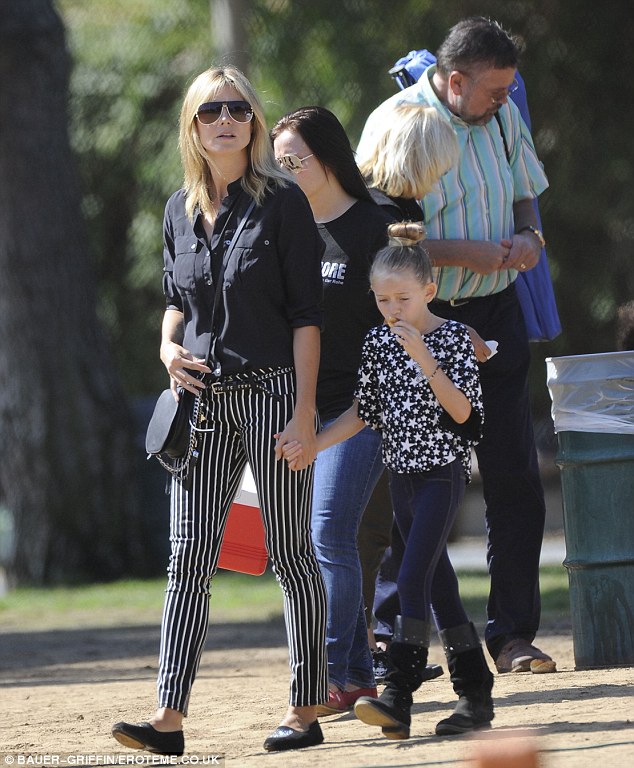 Heidi Klum’s new beau, Martin Kristen bonds with her mum and her dad