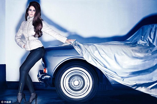 Lana del Rey sizzles in H&M clothing campaign