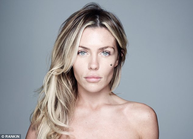 Abbey Crouch goes “bare-faced” for a good cause