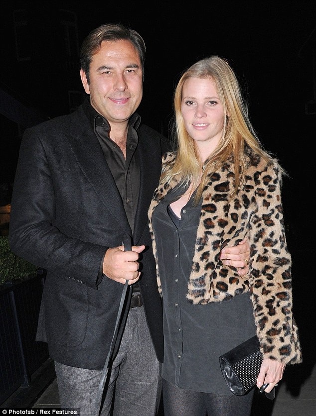 David Walliams and wife Lara Stone are expecting
