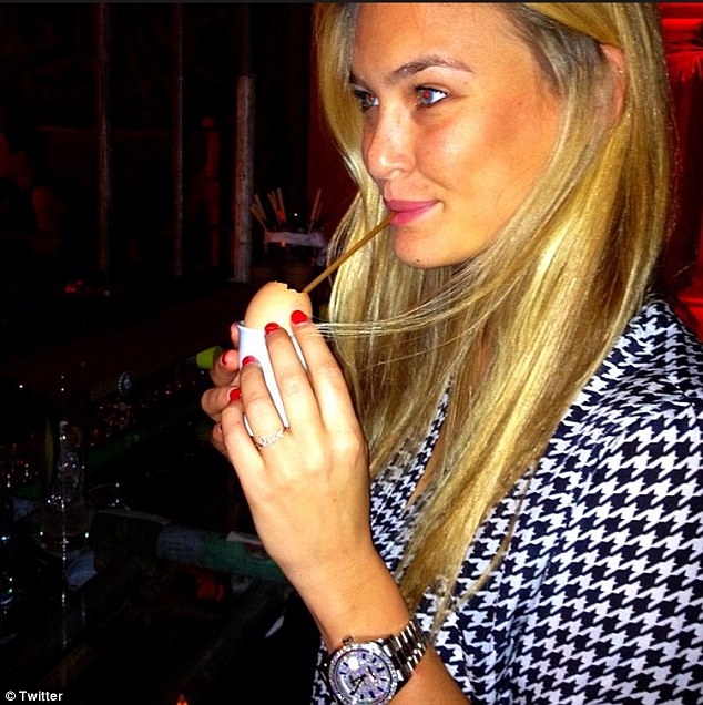 Bar Rafaeli shares her “fun side of life” on Twitter page