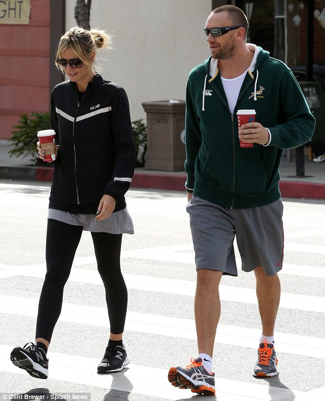 Heidi Klum is all smiles as she spends quality time with new beau, Martin Kristen