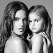 Alessandra Ambrosio’s cute daughter Anja takes center stage in London Fog ad campaign