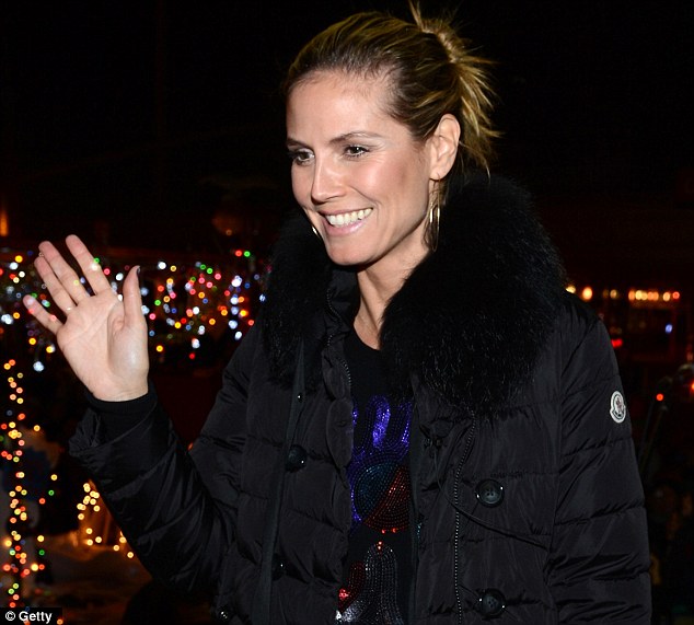 Heidi Klum pitches in for Sandy relief effort