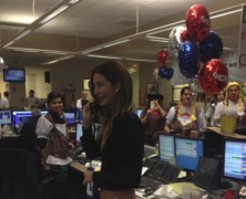 Lily Aldridge puts her “wings” aside