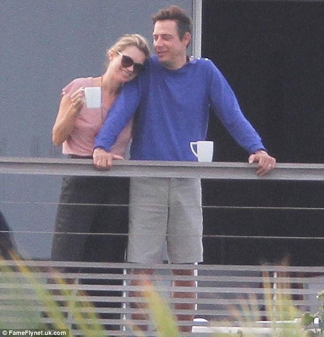 Kate Moss combines business with pleasure