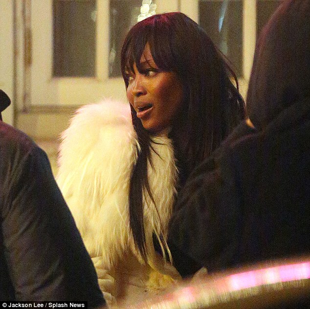 Naomi Campbell looked down and out but not quite