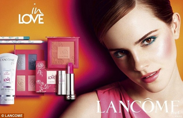 Emma Watson fronts new Lancome campaign