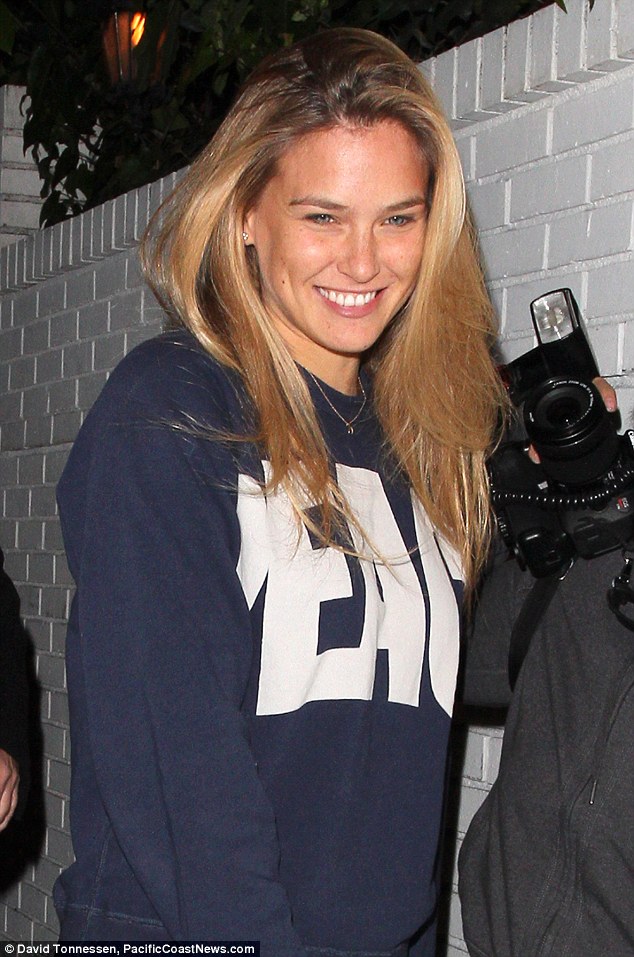Bar Refaeli goes out make-up free