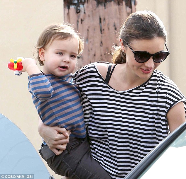 Miranda Kerr is taking advantage of her down-time